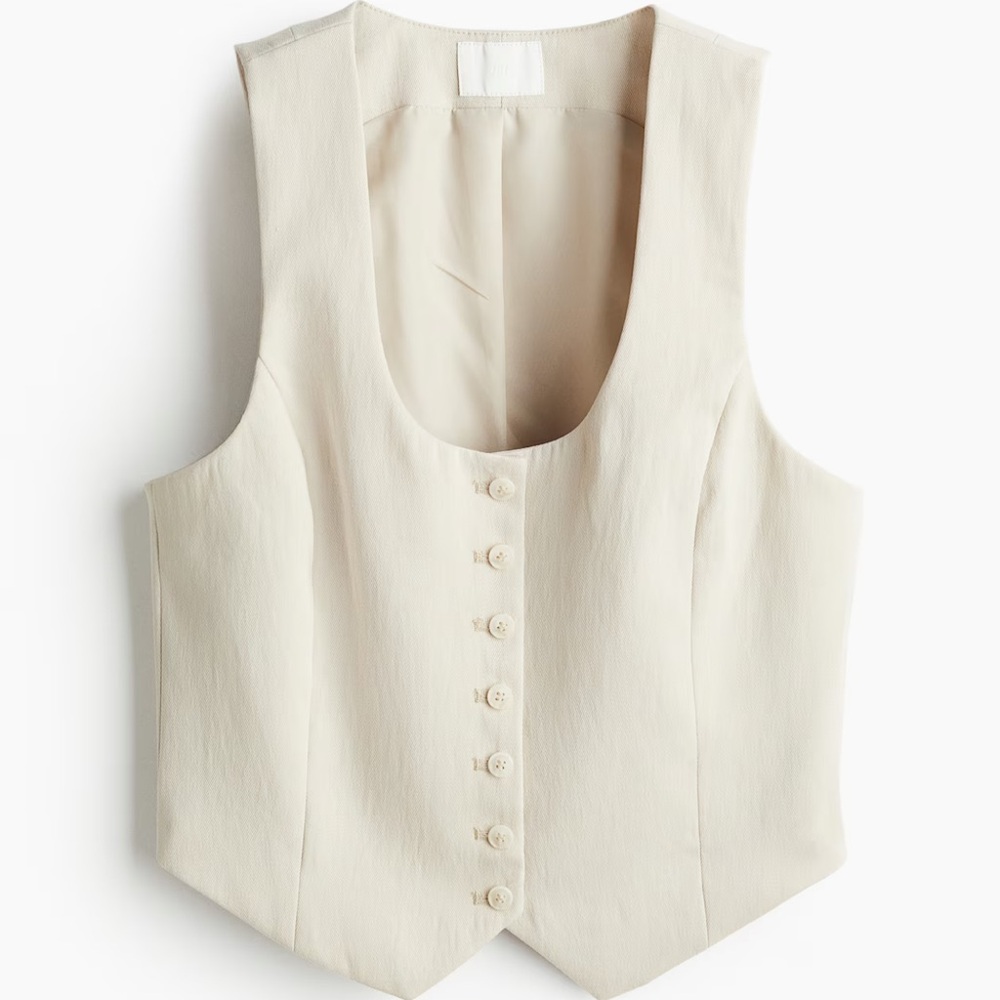 H&M Women's light brown Vest Top